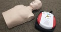 Adult CPR Manikin and AED